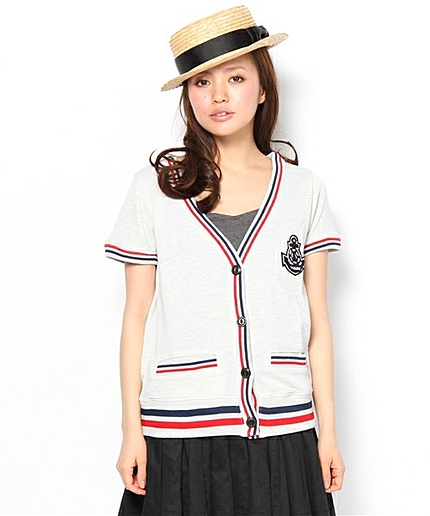 マリンワッペンSSカーディガン