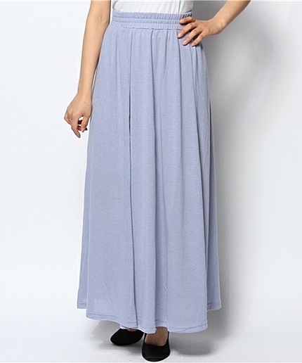 [GIORDANO]ガーゼマキシスカート