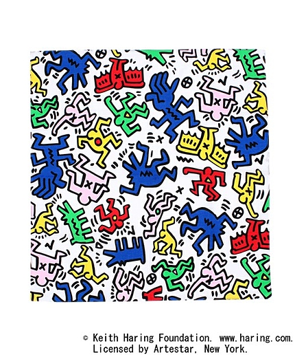 WEGO/Keith Haring(キースヘリング) バンダナ