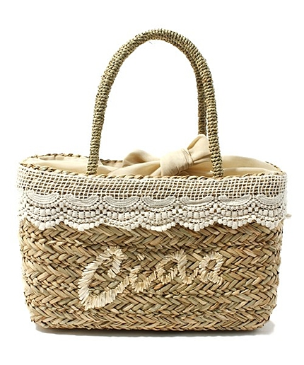 WEGO/チャオレースカゴバッグ