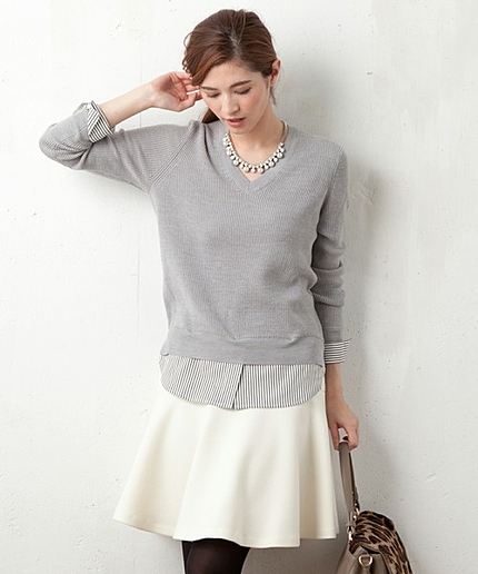 【WEB限定】ライトウールクロスコンビニット