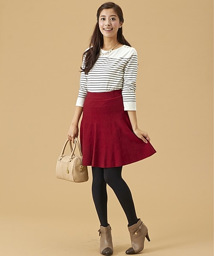 ニットサーキュラースカート