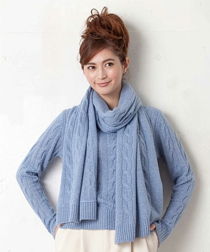 【VERYコラボ】カシミヤブレンドニット