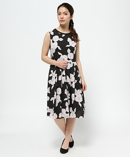 マイアミフローラルプリントワンピース(PaulSmithBLACK)