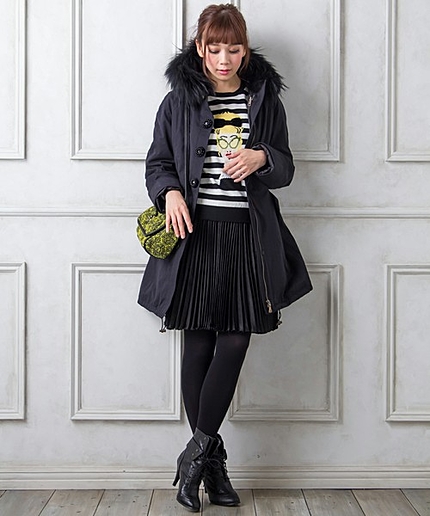 【3WAY】ピーチモッズコート