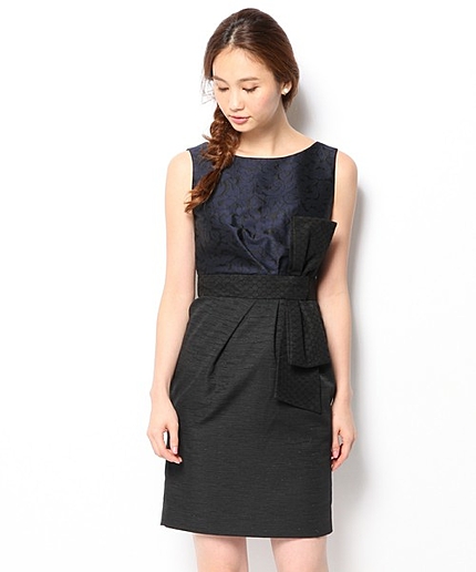 【セットアップ対応商品E】メルトゥイハニカムリボンドレス