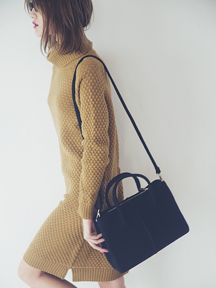 EMODAボリュームH/N knit OP