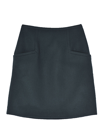 BORNYチェストウール台形スカート