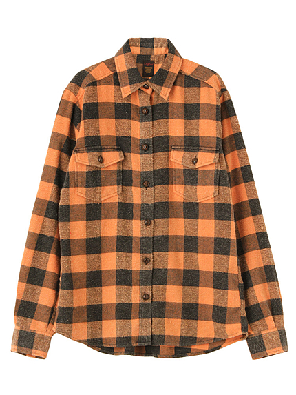 【Casual】ブロックチェックシャツ