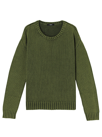 【CASUAL】ウォッシングニットトップス