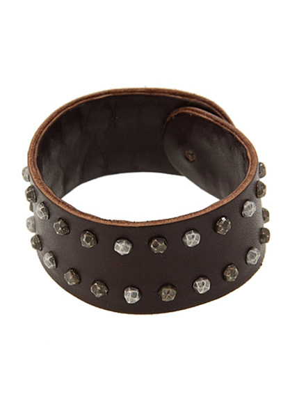 Ungridリトルスタッズレザーブレス