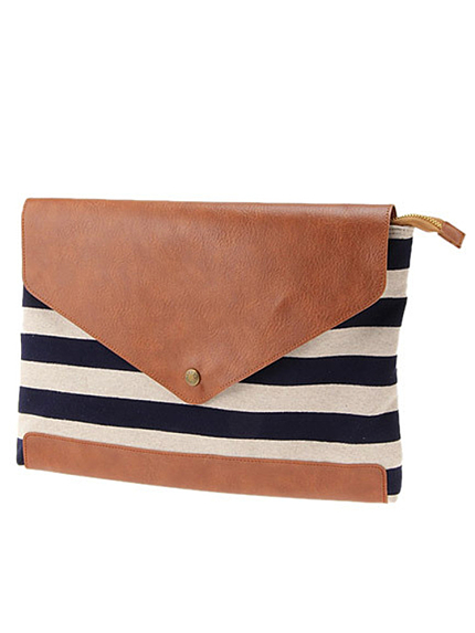 Ungrid【Casual】ボーダーコンビBAG