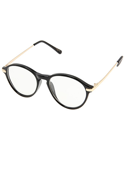 Ungrid【Casual】プレーンラウンドだてメガネ