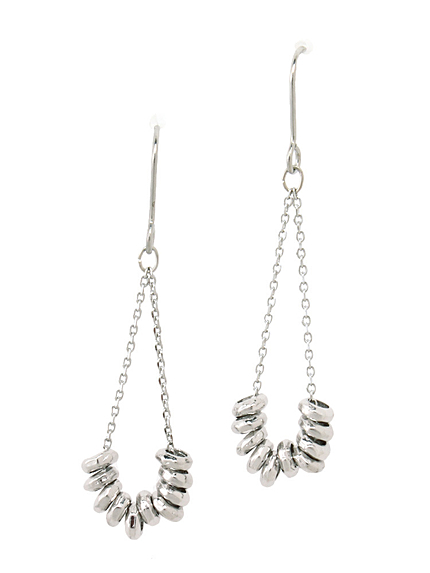 メタルビースピアス