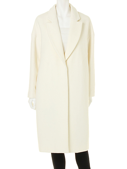 【LUX】 ウールロングコート