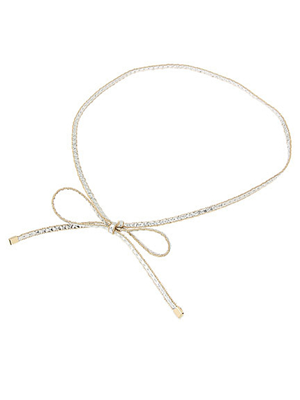 MERCURYDUO13AWスキニーリボンベルト