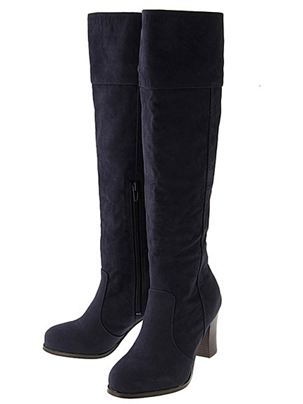 MERCURYDUO13Winter切替スウェードロングブーツ