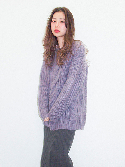 merry jennyraisedボリュームニット