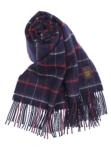 Ungrid【Casual】起毛タッターソールチェック柄ストール