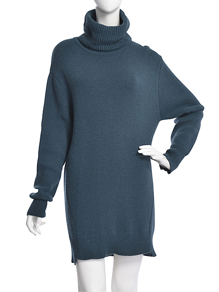 LAGUNAMOON【CASUAL】Bigタートルニットワンピース