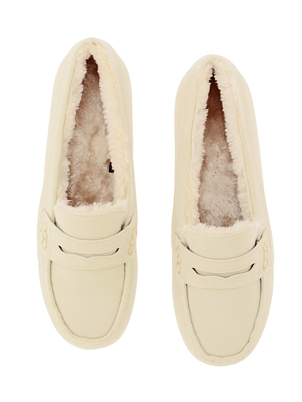 【GDS】 スウェードローファーモカシン