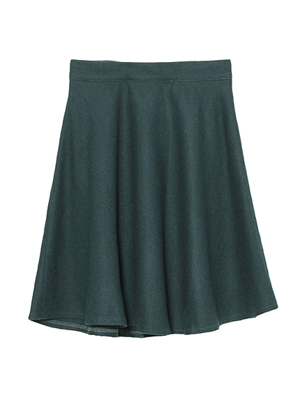 ウールサーキュラースカート