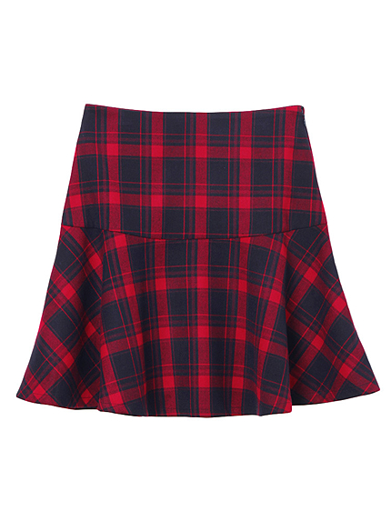 【girly】ﾁｪｯｸｻｰｷｭﾗｰスカート