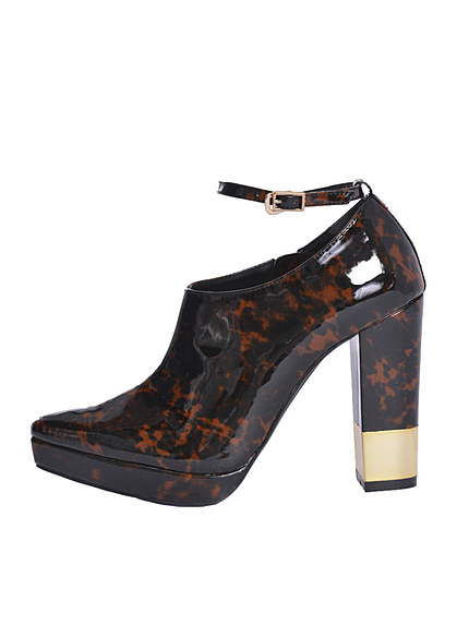 コンビヒールポインテッドブーティー