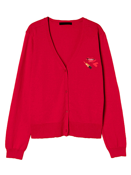 【BORNY×Michelle Claesson Eismann】LIP カーディガン