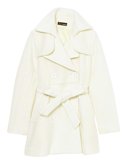 ダブルフレアトレンチコート