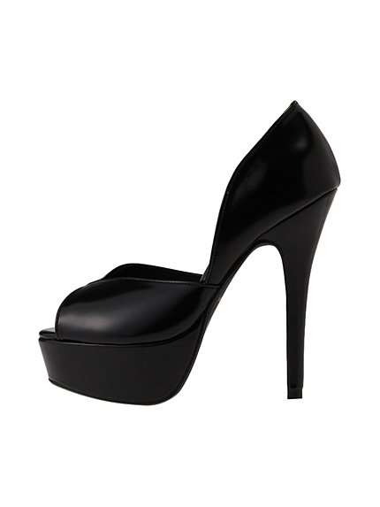 shinny セパレートパンプス