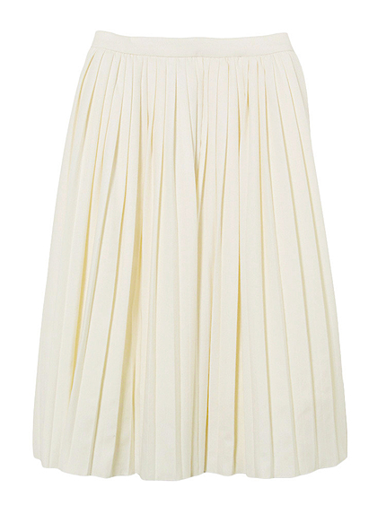 ミディプリーツスカート