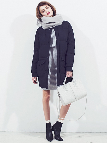 ハイネックロングダウン