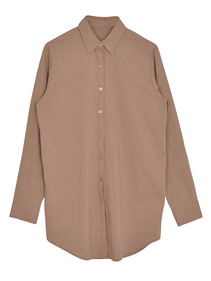 マニッシュロングシャツ