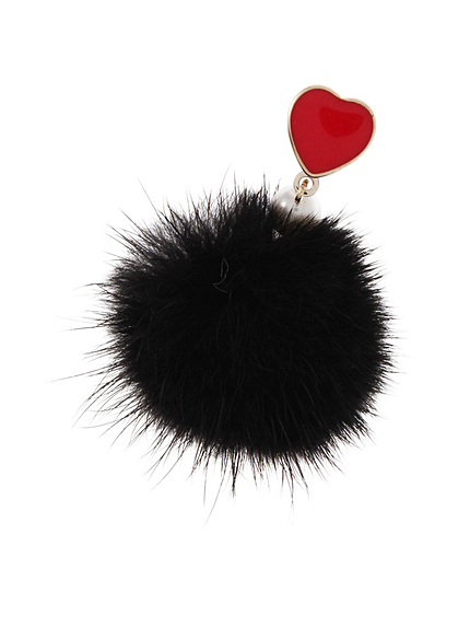 jouetieハートファーピアス