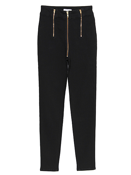 スリージップハイウエストスキニーパンツ