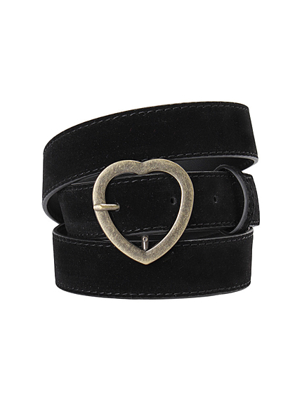 【goods】ハートスエードベルト