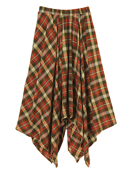 Ungrid【Lady Like】イレヘムチェックマキシSK