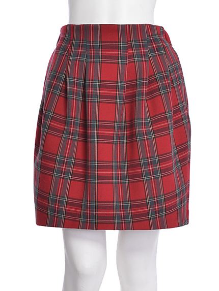 【dazzlin】チェック柄ボンディングスカート