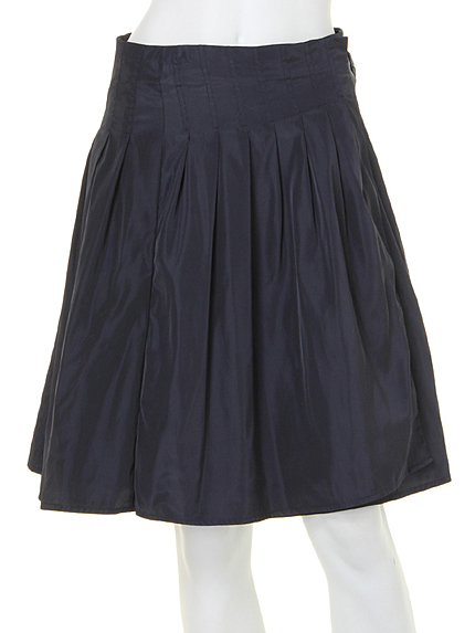 【LUX】 プリーツラップスカート