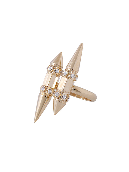 【Casual】アシメスタッズリング