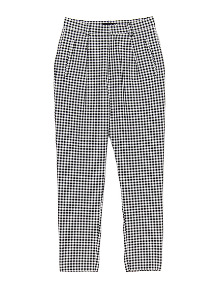 valveat 81G.V.G.V.GINGHAM CHECK SLIM TROUSERS