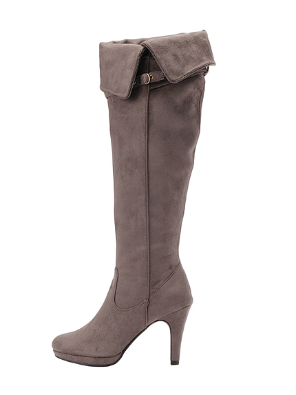 RUNWAY channel【vanitybeauty】スエードニーハイブーツ