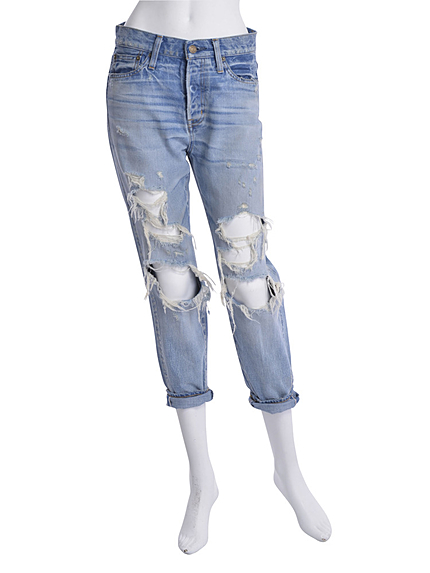 《sweet11月号 吉川ひなのサン着用》【Casual】セルヴィッチクラッシュライトボーイズデニム