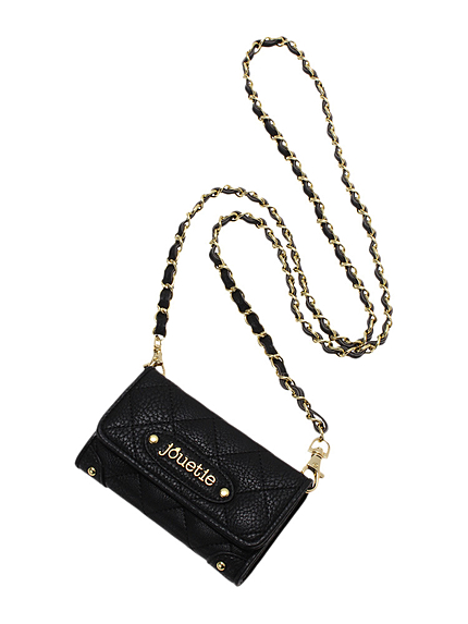 jouetie【CASUAL】キルトチェーンiphoneケース