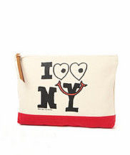 【Mark Gonzales×SQUOVAL】NEW YORKクラッチバッグ