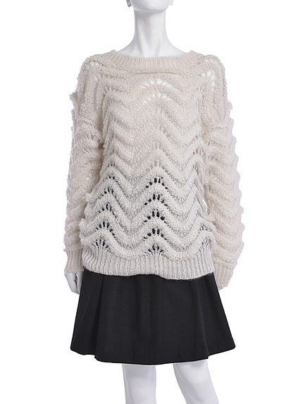 EATME透かし編みニットTOPS