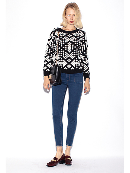 MURUA【MODE】モールヤーンデコラKNIT PO