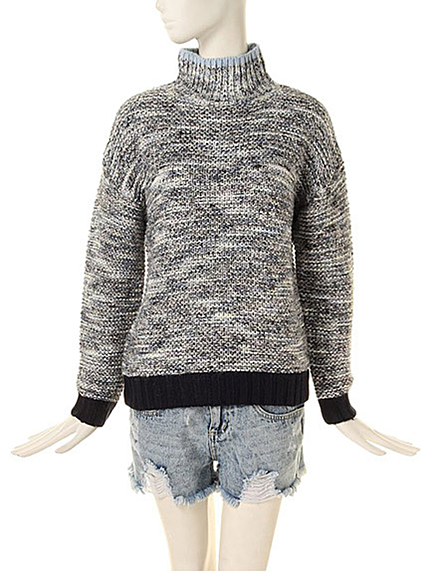 jouetieMIXニットハイネックPO