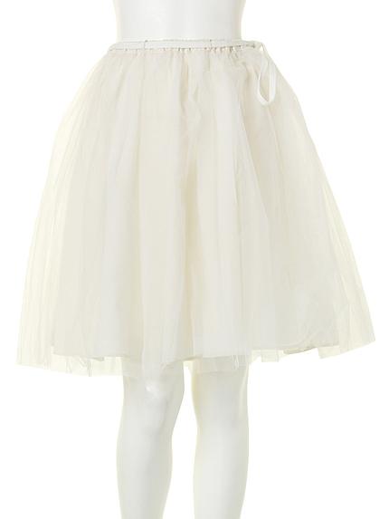 affinoチュールスカート